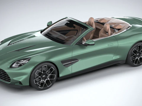 Aston Martin Vanquish Volante 2026 3D Model
