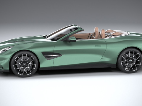 Aston Martin Vanquish Volante 2026 3D Model