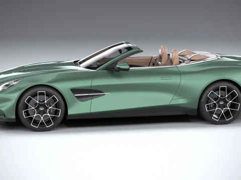 Aston Martin Vanquish Volante 2026 3D Model