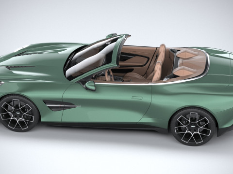 Aston Martin Vanquish Volante 2026 3D Model