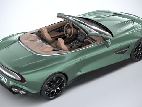 Aston Martin Vanquish Volante 2026 3D Model