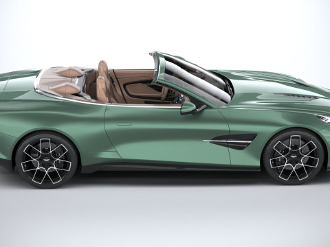Aston Martin Vanquish Volante 2026 3D Model