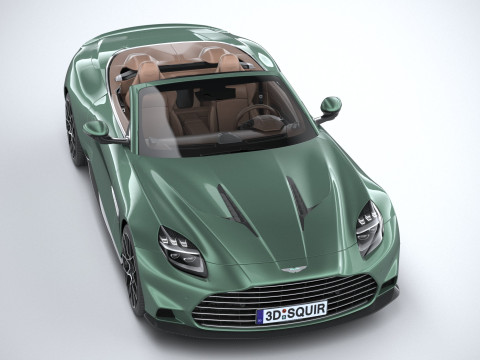 Aston Martin Vanquish Volante 2026 3D Model