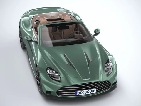 Aston Martin Vanquish Volante 2026 3D Model