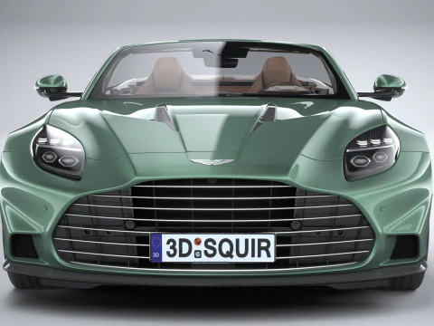 Aston Martin Vanquish Volante 2026 3D Model