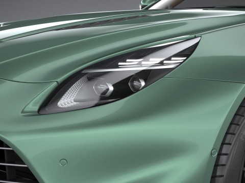 Aston Martin Vanquish Volante 2026 3D Model