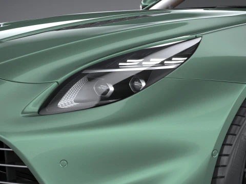 Aston Martin Vanquish Volante 2026 3D Model