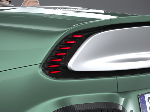 Aston Martin Vanquish Volante 2026 3D Model
