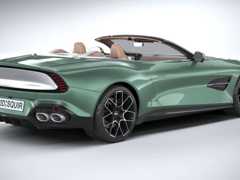 Aston Martin Vanquish Volante 2026 3D Model