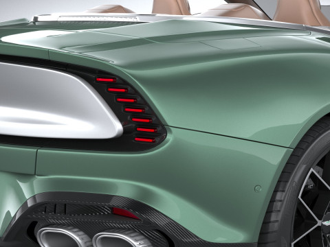 Aston Martin Vanquish Volante 2026 3D Model