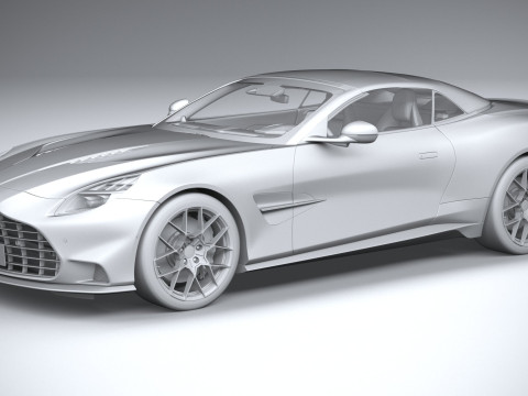 Aston Martin Vanquish Volante 2026 3D Model