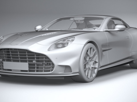 Aston Martin Vanquish Volante 2026 3D Model