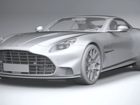 Aston Martin Vanquish Volante 2026 3D Model