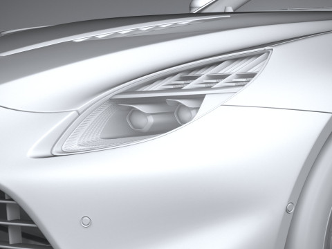 Aston Martin Vanquish Volante 2026 3D Model