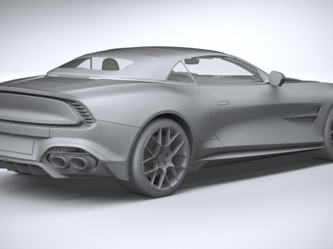 Aston Martin Vanquish Volante 2026 3D Model