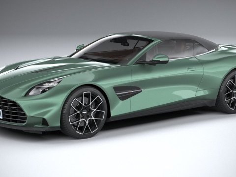 Aston Martin Vanquish Volante 2026 3D Model
