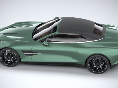 Aston Martin Vanquish Volante 2026 3D Model