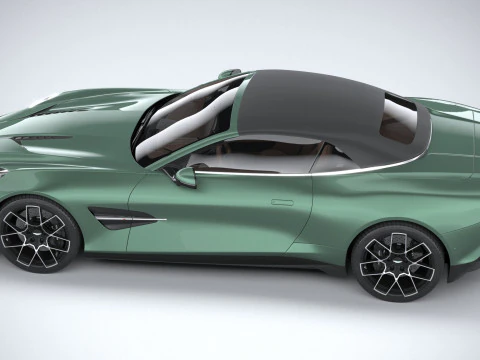Aston Martin Vanquish Volante 2026 3D Model