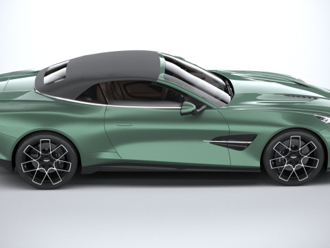 Aston Martin Vanquish Volante 2026 3D Model