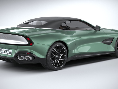 Aston Martin Vanquish Volante 2026 3D Model