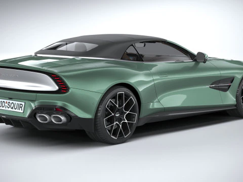 Aston Martin Vanquish Volante 2026 3D Model