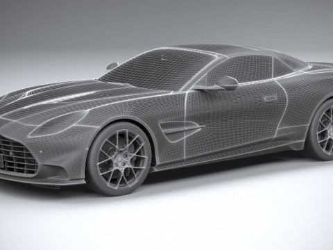 Aston Martin Vanquish Volante 2026 3D Model