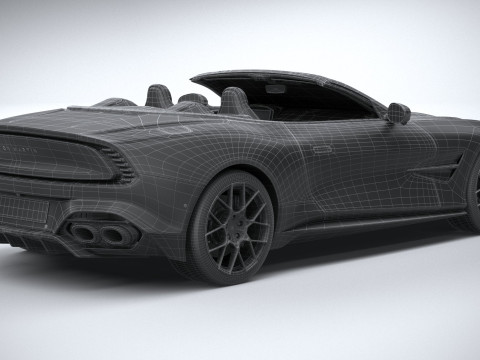 Aston Martin Vanquish Volante 2026 3D Model