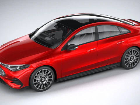 Mercedes-Benz CLA 2026 3D Модель