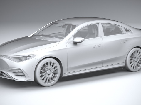 Mercedes-Benz CLA 2026 3D Model