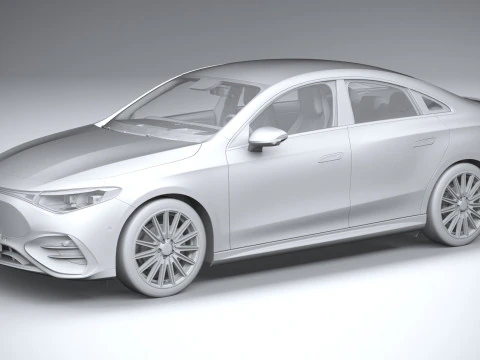 Mercedes-Benz CLA 2026 3D Модель