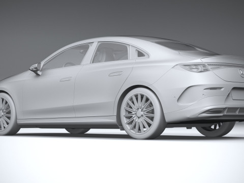 Mercedes-Benz CLA 2026 3D Model