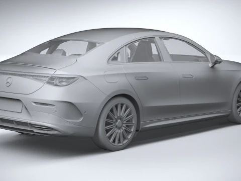Mercedes-Benz CLA 2026 3D Модель