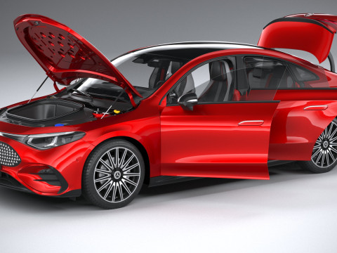 Mercedes-Benz CLA 2026 3D Model