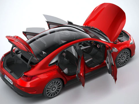 Mercedes-Benz CLA 2026 3D Модель