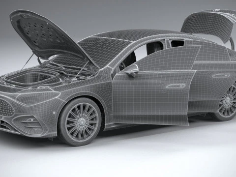 Mercedes-Benz CLA 2026 3D Модель