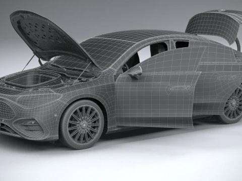 Mercedes-Benz CLA 2026 3D Модель