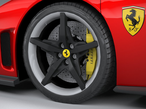 Ferrari F80 2025 LowPoly 3D Model
