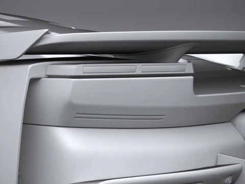 フェラーリ F80 2025 ローポリ 3Dモデル