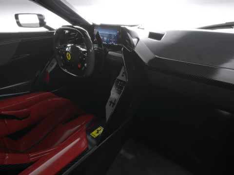 Ferrari F80 2025 LowPoly 3D Model