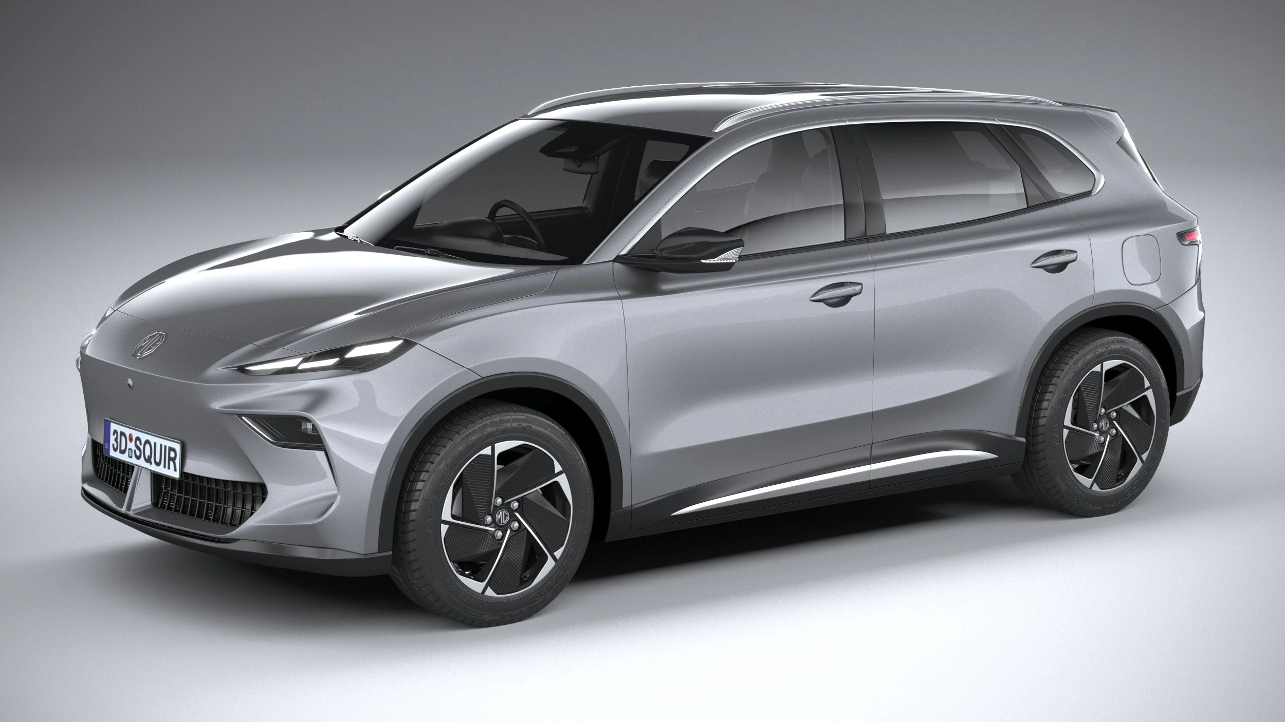 MG S5 EV 2026 3D Model .c4d .max .obj .3ds .fbx .stl .blend