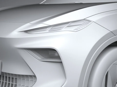 MG S5 EV 2026 3D Model