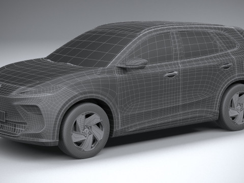 MG S5 EV 2026 3D Model
