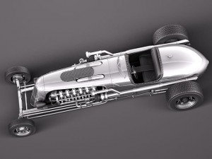 Jay Leno Tank Car Hot Rod 3D Модель