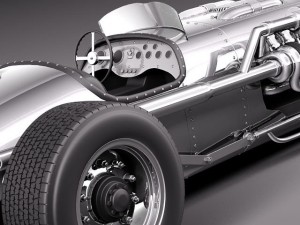 Jay Leno Tank Car Hot Rod 3D Модель