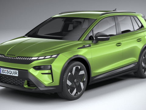 Skoda Elroq RS 2026 3D Model