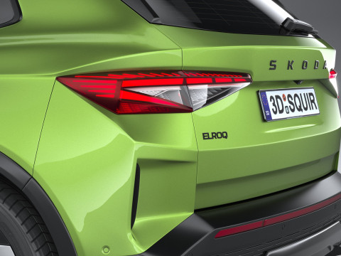 Skoda Elroq RS 2026 3D Model