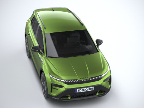 Skoda Elroq RS 2026 3D Model