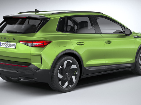 Skoda Elroq RS 2026 3D Model