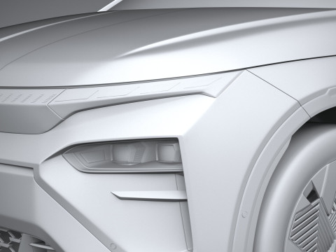 Skoda Elroq RS 2026 3D Model