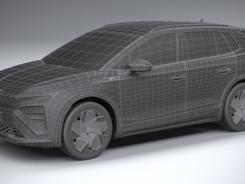 Skoda Elroq RS 2026 3D Model
